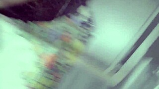 raven goth latina in lingerie sucks cock then bends for doggy pounding