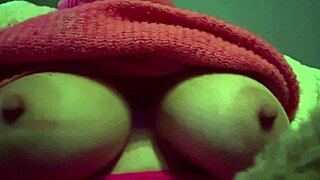 Italian milf Artemisia Love bounces huge natural tits solo horny