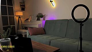 i couldn't resist riding that huge dragon dildo from my secret fan on cam