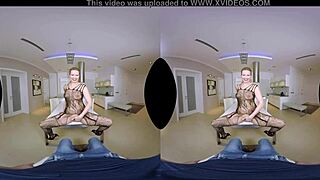 Nikky Dream's Fishnets Footjob Anal Hardcore VR Blowout!