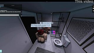 Gf joins my shower grabs my big cock and begs to fuck together
