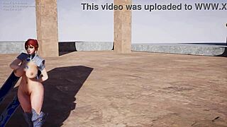 aria model's big ass tits dance test poc shoot