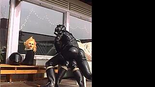 Roxina Retro Rubber Shiny Horny XXL Fetish Play  