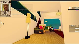 FUCKING this NASTY big ass and tits on my yatch roblox condo!