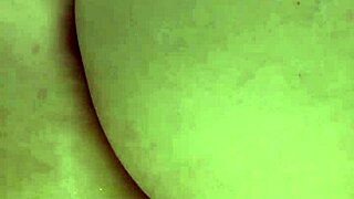 His Cum Drips from Pussy as She Strap-On Fucks Him in Chastity Belt