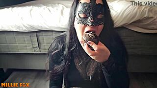Millie Fox Eats Thick Cum-Glazed Muffin!
