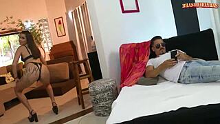 Big Tits Brunette Latina Slut Fucks Landlord For Rent Payment Cumshot