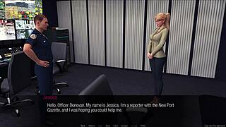 Jessica Oneil's hard news 13 got those massive tits bouncing 🔥🍒
