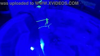 wanna see ultraviolet tease her pierced clit in wet bikini shower?