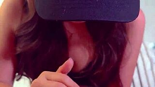 gorgeous tanned latina teen slurps huge bbc with sloppy deepthroat skills