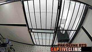 ditria rose spreads backstage in latex domination humiliation