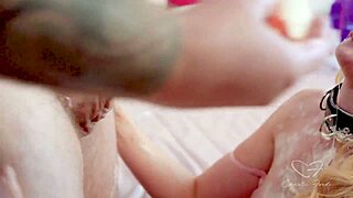 i tease with birthday cock in mouth full sloppy!
