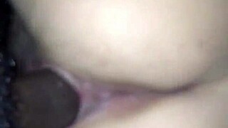 ohh bent over doggystyle creampie from huge black cock drenching my wet creamy pussy!