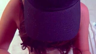 gorgeous tanned latina teen slurps huge bbc with sloppy deepthroat skills