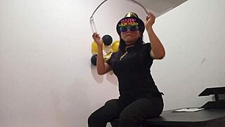 office slut plugs ass bored at work craving hardcore homemade anal fun