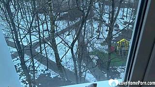 naughty milf neighbor sucks cock sloppy wet after inviting me inside