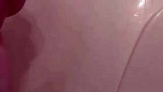 shower turns steamy with epic squirting blast 🚿💦