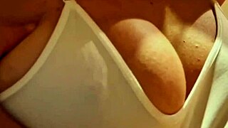 cute innocent-looking blonde slut strips miniskirt for rough pussy fuck