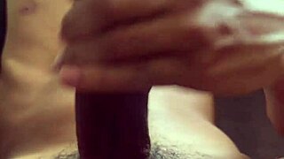 Brazilian Monster Cock Teases with Slow Jerk Off Session