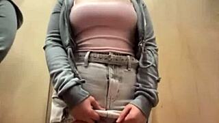 Teen Ass Stretched Extreme by Huge Cock in Public Anal Fuck!