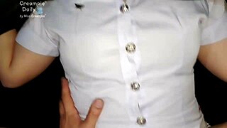 thai college girl begs for creampie grade fix. prof pumps pussy full
