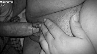 Dominican BBW Bent Over Doggystyle Cum Flood