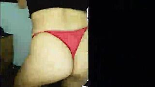 Mc Akira dances seductively in lingerie showing off her big ass and brunette curves.