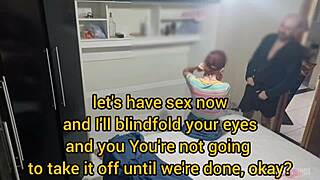 i blindfolded my wife for a prank and my buddy joined mid-fuck surprise