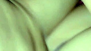 asian couple's homemade missionary ends with hot cumshot on her smooth armpit