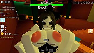 two cute futanari bitches with big asses and tits play lesbian in roblox