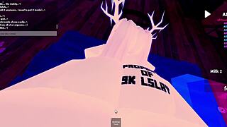 Fucking This Tiny 18+ Slutty Bitch Bent Over In My Freaky Roblox Room Hard