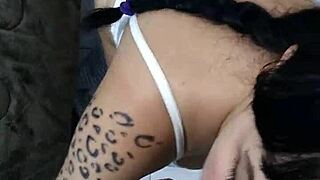 Drakaris craves bbc pounding her tight argentine teen pussy hard