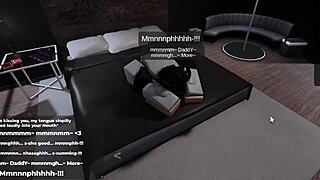 roblox slut bends over as i claim her tight ass