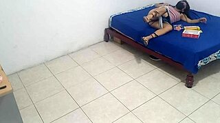 Sex toy salesman sells exclusive dildos for juicy latina milf vagina on credit