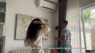 i pay repairman pussy fuck cumwalk street face dripping cum covered