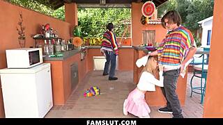 oh man, i sneak blow my stepbro's cock while stepdad's clueless - famslut vibes