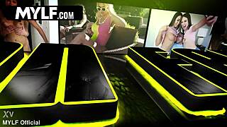 scarlett and cj live cuckold fantasy with juicy tits pounding 😈🔥