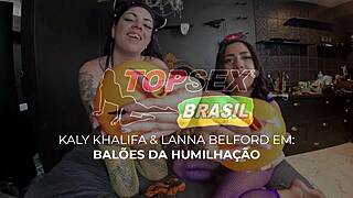 balloons of humiliation lanna belford kaly khalifa fetish ass