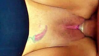 bbw brazilian ass worshipped tight pussy creampied raw