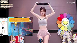 KOREAN BJ DANCE SEXY ASIAN BLOWJOB MOVES!!