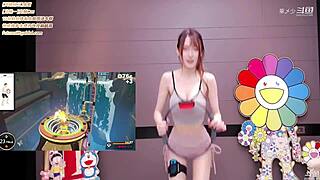 KOREAN BJ DANCE SEXY ASIAN BLOWJOB MOVES!!