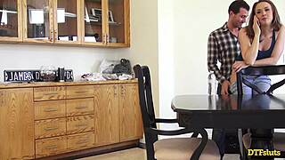 chanel preston's shock phone bang turns rough kitchen pound by james deen