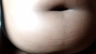 roommate watches me clean fat black shaved pussy in bath