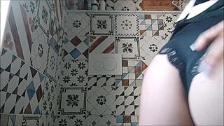 chantalchannel can't hold her pee urgency squirts puffy pussy closeup pov?