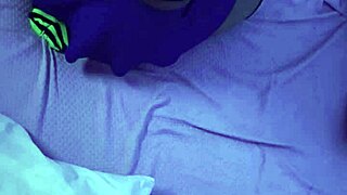 Roommate catches her emo masturbation squirting frenzy