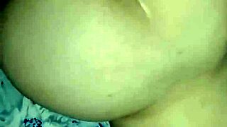 young latina milf's big ass bent over for textured condom doggy