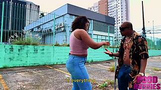 yo, big booty brazilian model moans loud fucking that monster bbc rapper