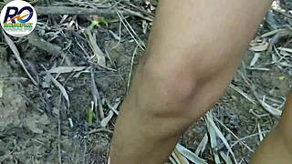 desi village gf sneaks forest fuck after in-laws visit hindi moans