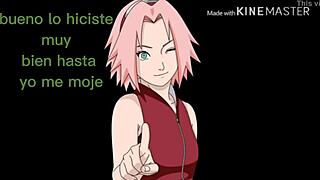 joi sakura hinata sarada español... stroke umm faster now!
