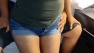 Sexy Homemade Latina Wife Cuckolds Hubby With Old Man's Huge Cock